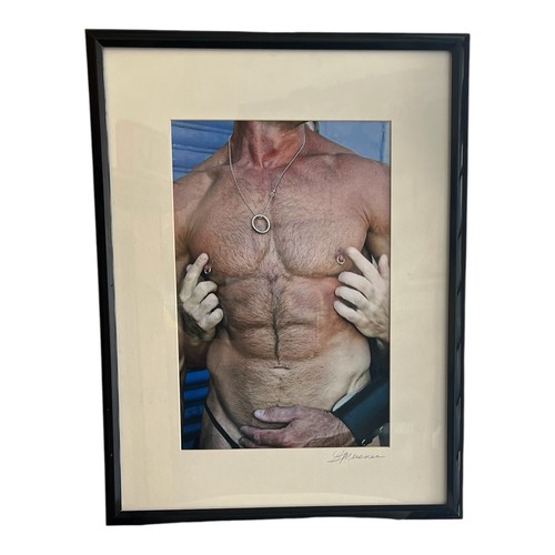 Framed musner photograph - musner,