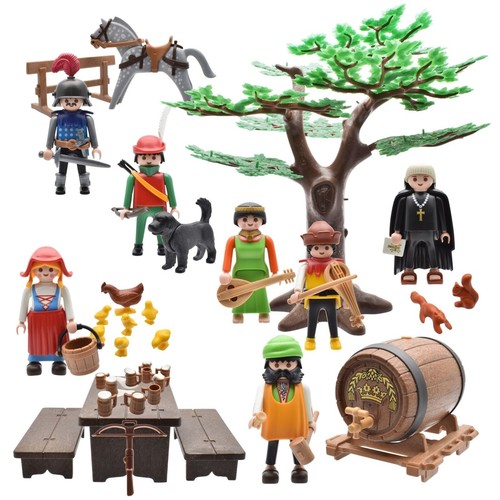 Playmobil chevalier moyen âge - chevalier,