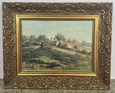 Ancienne huile sur panneau 