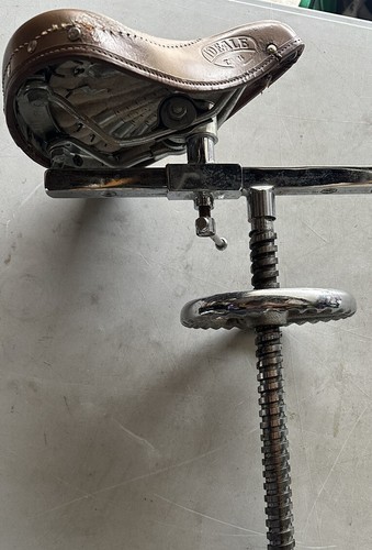Selle cuir vintage - vintage, sur