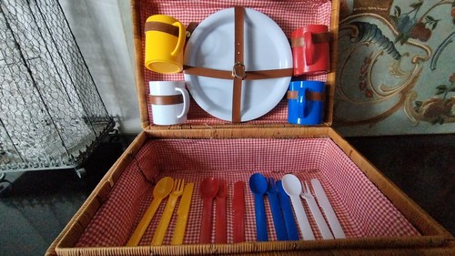 Valise mallette osier - , rotin