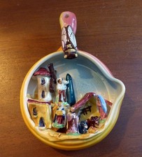 Crèche provençale vintage - crèche, en