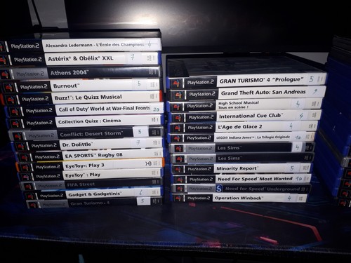 Lot jeux ps2 - jeux, playstation