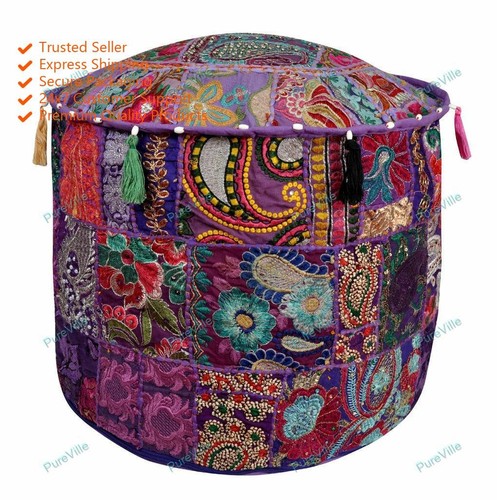 Housse pouf ottomane - housse,