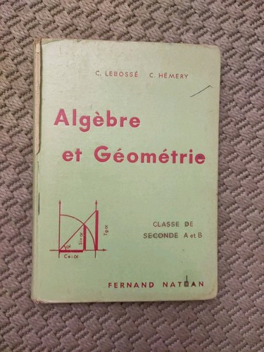 Algèbre géométrie - gÉomÉtrie,