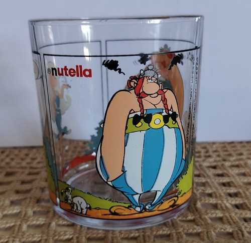 Verre nutella obélix zaza - verre,