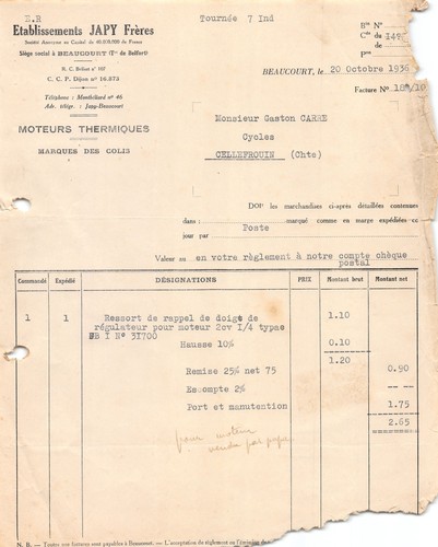 1936 moteurs thermiques ets - moteurs,