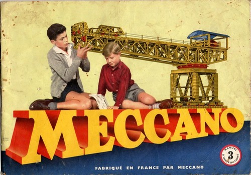 Meccano manuel ancien - meccano.,