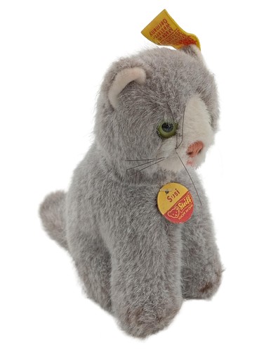 Steiff susi chat peluche gris - steiff,