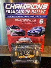 ALPINE A310 V6 CRITERIUM DES CEVENNES 1977 FREQUELIN + FASCICULE 1/43 ALTAYA