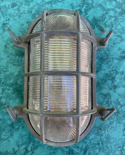 Vintage applique bronze lampe - applique,