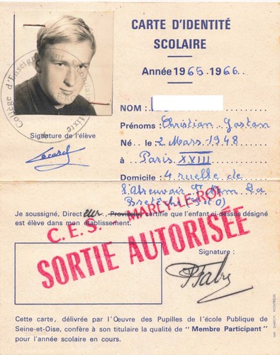 Vieux papier 1966 ancienne - papier,