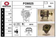 Alternateur SNRA FO8025 FORD
