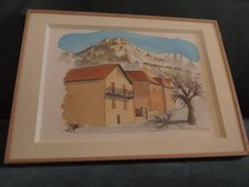 Lot de trois oeuvres originales de Bernard Laroche, Dauphiné