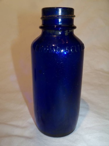 Vintage blue bromo seltzer - vintage,