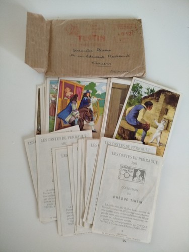 Hergé chèque tintin image - tintin,