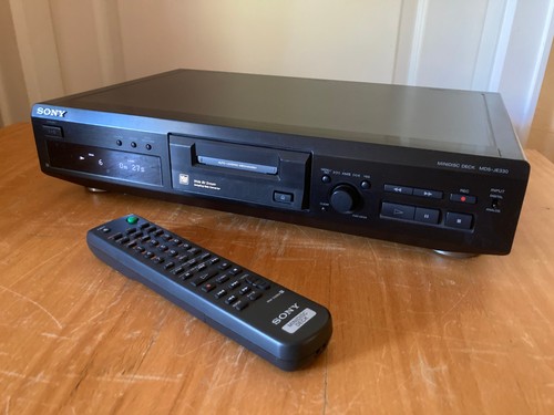Sony mds je330 minidisc - mds-je330, +