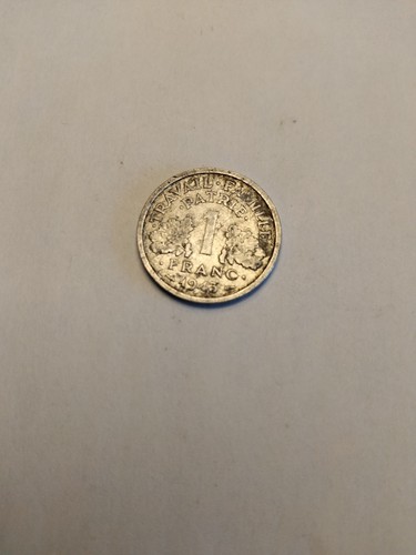 Piece monnaie franc 1943 - piece,