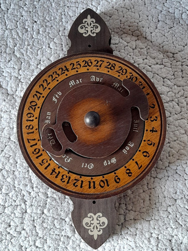 Ancien calendrier perpétuel - calendrier,