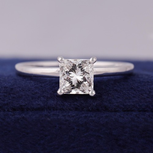 Bague diamant princesse - , 2