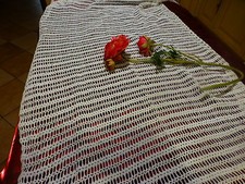 futur rideau porte fenétre  CROCHET coton FAIT MAIN 2m,20x0,78