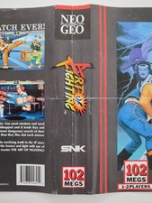 Insert Art of Fighting Neo Geo AES Version US