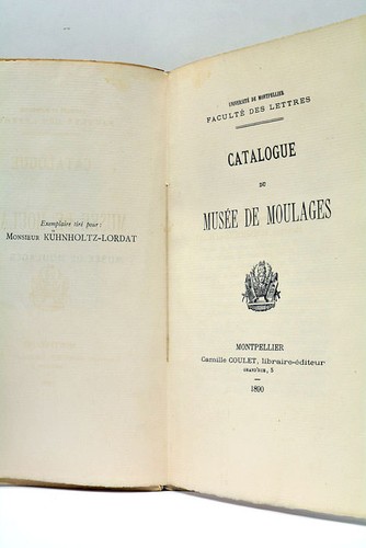 Livre ancien catalogue musée - livre,