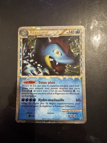Carte pokémon aligatueur - carte,
