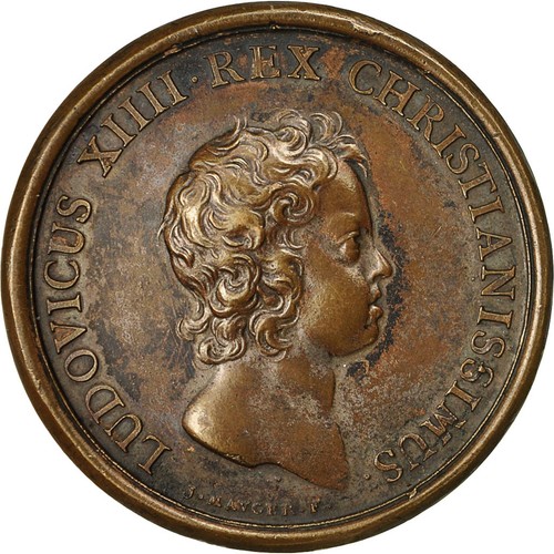 France medal louis - medal,, xiv