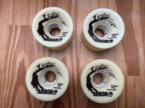 Skateboard roues arbor blanche - roues,