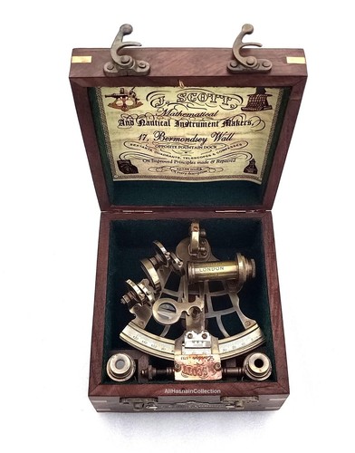 Ancien sextant nautique - sextant,