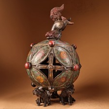 18" Vieux Cloisonne émail