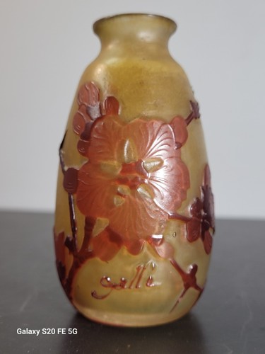 émile gallé petit vase - ,
