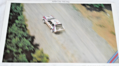 Poster lancia delta martini - poster,