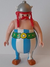 Playmobil personnage Obélix BD Astérix Idéfix romain camp arène galère