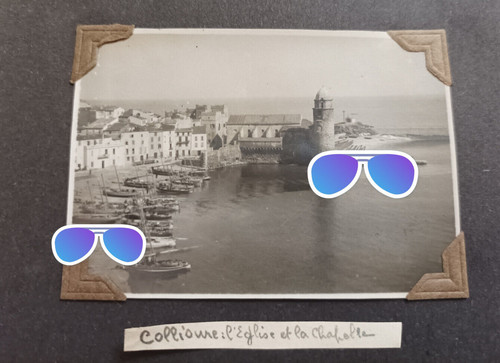 Ancienne photo collioure - ancienne,