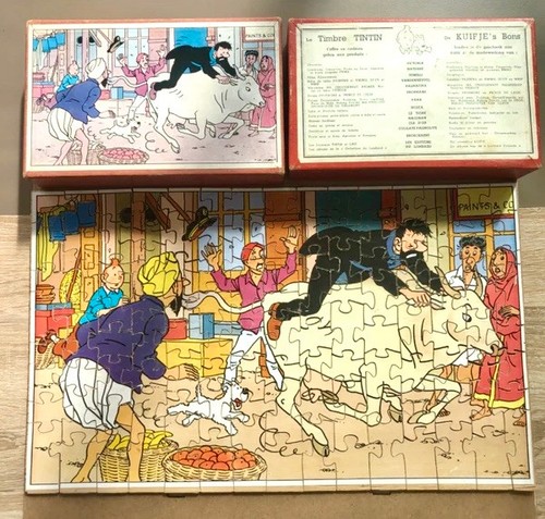 Puzzle tintin bois haddock - tintin, "haddock