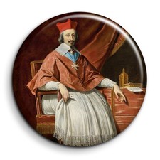 Cardinal de Richelieu - Badge Epingle 38mm Button Pin