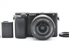 [Exc+++] Sony Alpha A6300 ILCE-6300 24.2MP Mirrorless Digital w/16-50mm #2732A