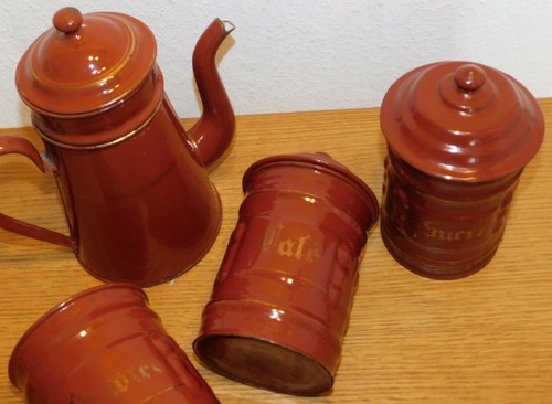 Vintage lot boite - vintage, pot