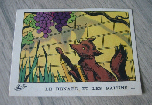 Ancienne image scolaire - image, type