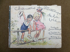 LIVRE CHANSONS DU PRINTEMPS DE