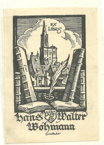Libris hans walter wohmann - walter,