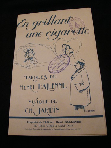 Partition grillant une - "partition,