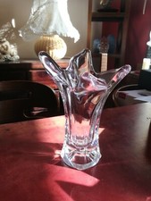 Petit vase en cristal blanc