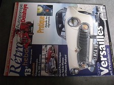 µ? Revue Retro Hebdo n°61 Adapter clignotant Simca Versailles Autopompe Delahaye