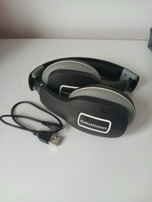 Casque Bluetooth Grundig EE4178 pliable sans fil avec câble USB – Bon état