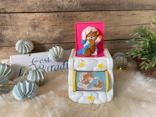 925⚜️ Ancien Jouet Boîte à Surprise Teddy Beddy Bear Fisher Price Vintage 1987