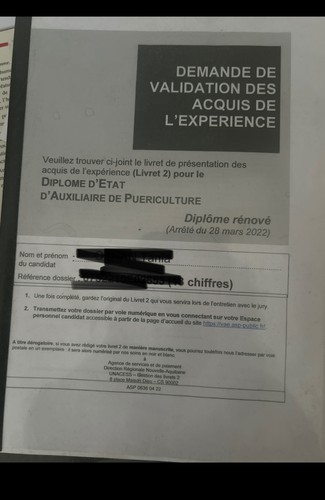 Livret vae ap - vae,
