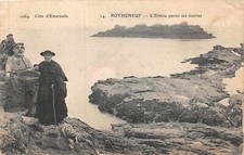 CPA ROTHENEUF - L'Ermite parmi ses œuvres (282846)
